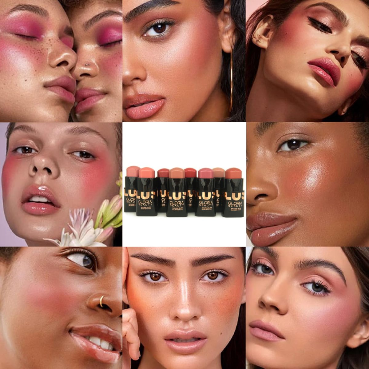 Gloria Beauty Natural Glow Blusher Stick - 04 OFFBEAT - Image 3