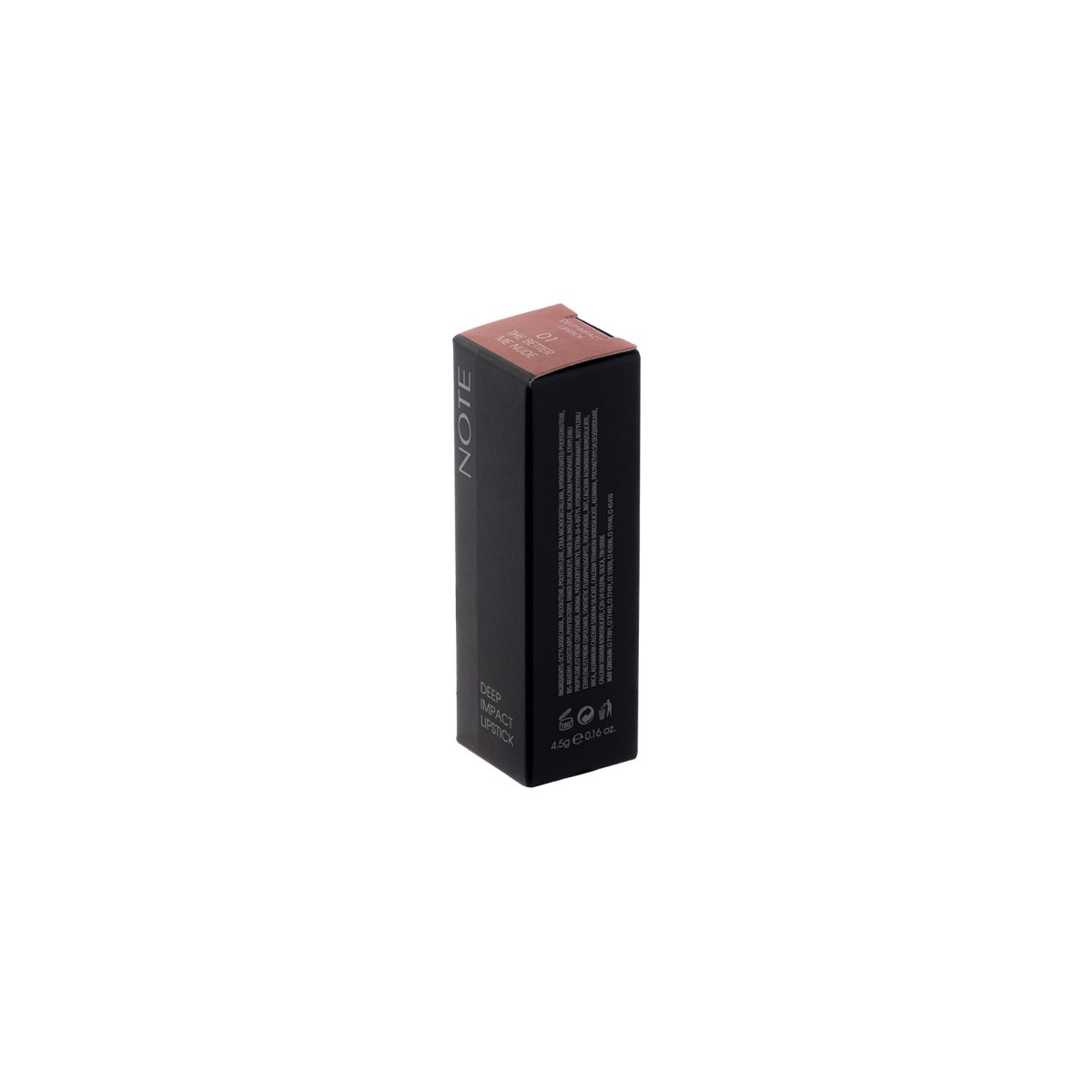 Note Deep Impact Lipstick 01 - The Better Me Nude - Image 3