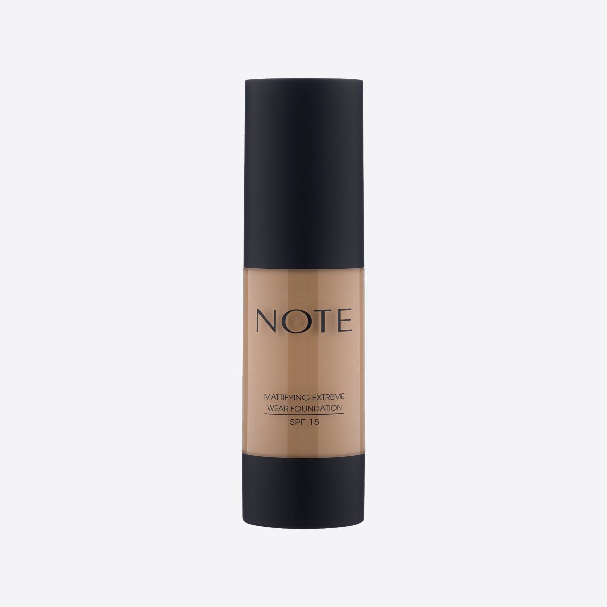 Note Mattifying Extreme Wear Foundation 06 Pump - Dark Honey - Image 2
