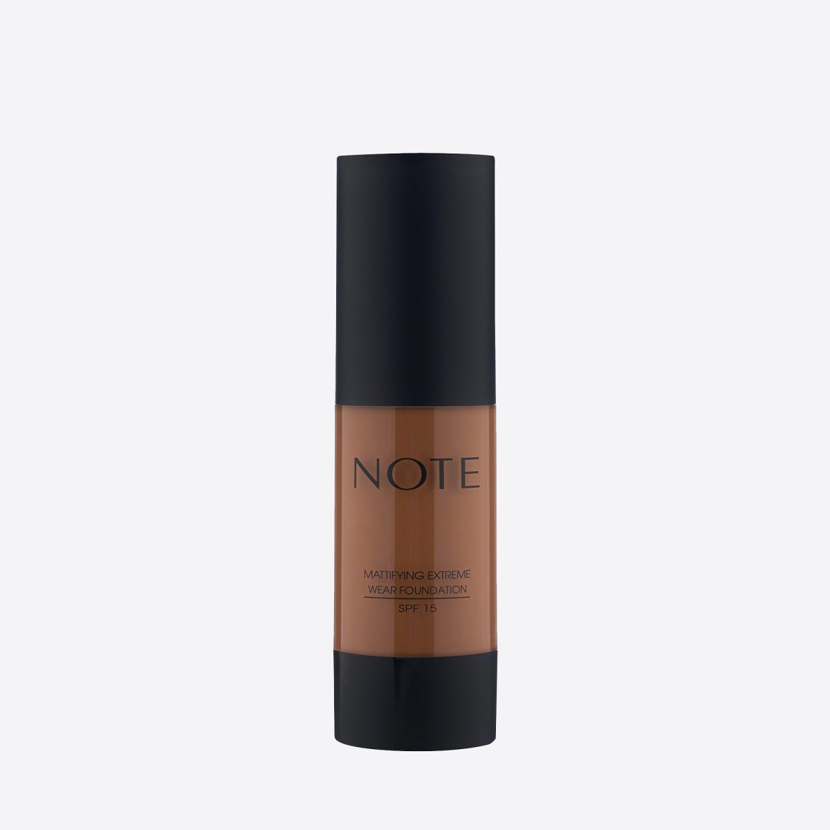 Note Mattifying Extreme Wear Foundation 109 Pump - Chocolate - Image 2
