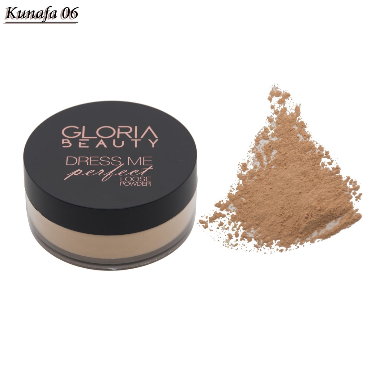 Gloria Beauty Dress Me Perfect Loose Powder - 06 - Kunafa - Image 2