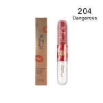 Makeup21 Wearless Double Touch Liquid Lipstick + Lip Gloss - 204