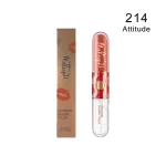 Makeup21 Wearless Double Touch Liquid Lipstick + Lip Gloss - 214
