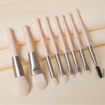 Gloria Beauty 8 Piece Brush Set - Beige