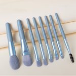Gloria Beauty 8 Piece Brush Set - Blue