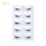 GLORIA BEAUTY FLAWLESS 5PC EYELASH SET- B11