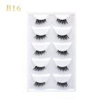 GLORIA BEAUTY FLAWLESS 5PC EYELASH SET- B16
