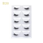 GLORIA BEAUTY FLAWLESS 5PC EYELASH SET- B20