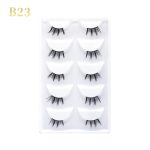 GLORIA BEAUTY FLAWLESS 5PC EYELASH SET- B23