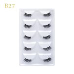 GLORIA BEAUTY FLAWLESS 5PC EYELASH SET- B27