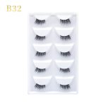 GLORIA BEAUTY FLAWLESS 5PC EYELASH SET- B32