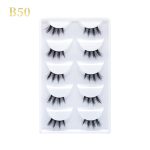 GLORIA BEAUTY FLAWLESS 5PC EYELASH SET- B50