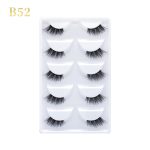 GLORIA BEAUTY FLAWLESS 5PC EYELASH SET- B52