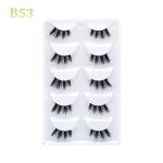 GLORIA BEAUTY FLAWLESS 5PC EYELASH SET- B53