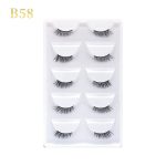 GLORIA BEAUTY FLAWLESS 5PC EYELASH SET- B58