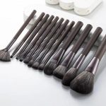Gloria Beauty 12 Piece Brush Set - Black