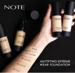 Note Mattifying Extreme Wear Foundation 112 Pump - Desert Beige - Image 4