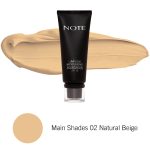 Note Luminous Moisturizing Foundation 02 Tube - Natural Beige