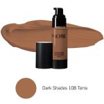 Note Mattifying Extreme Wear Foundation 108 Pump - Terra