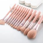 Gloria Beauty 12 Piece Brush Set - Peach