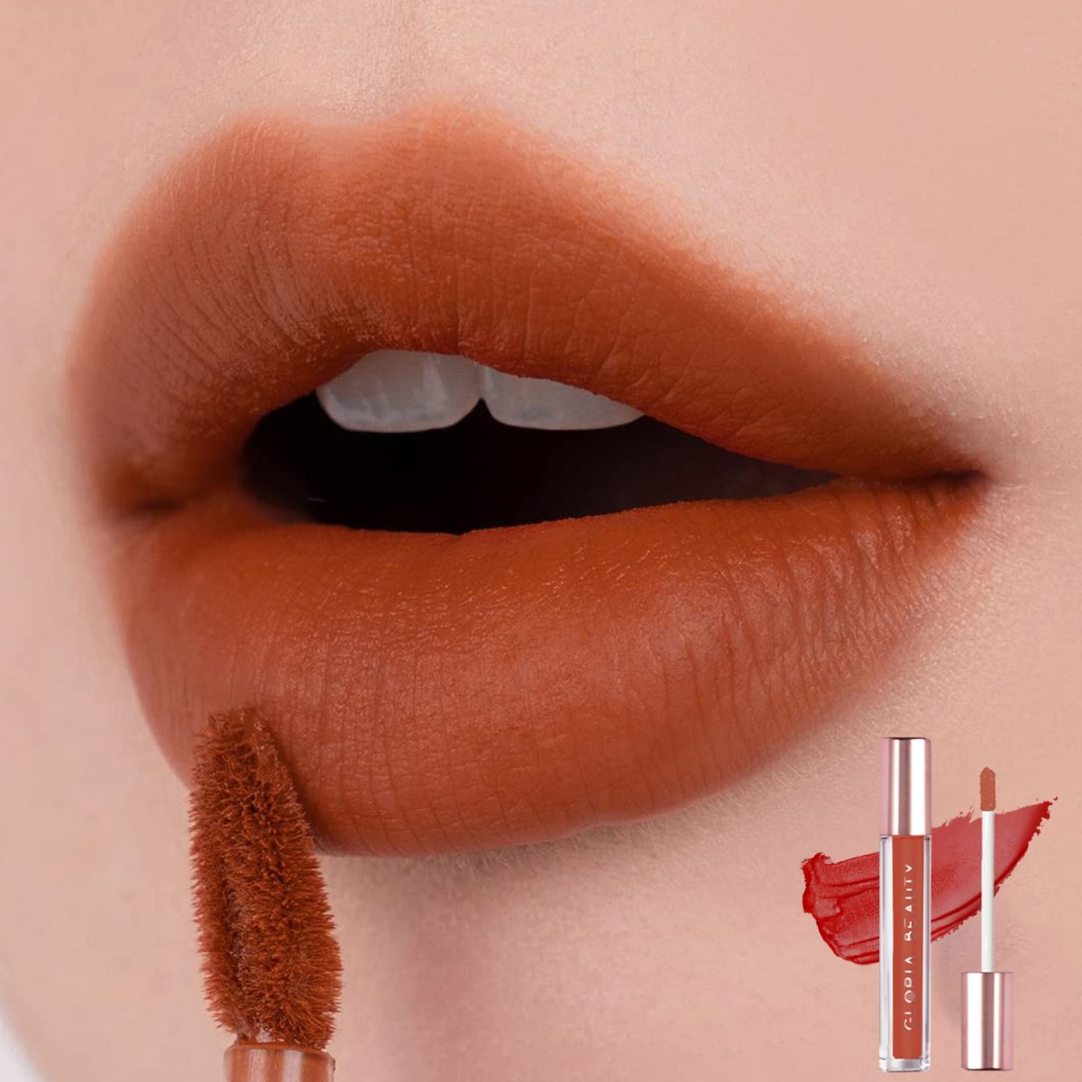 Gloria Beauty Lip Souffle Matte Creamy Liquid Lipstick 14- Bold - Image 5