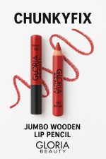 Gloria Beauty Jumbo Wooden Lip Pencil - 103 Fierce - Image 2