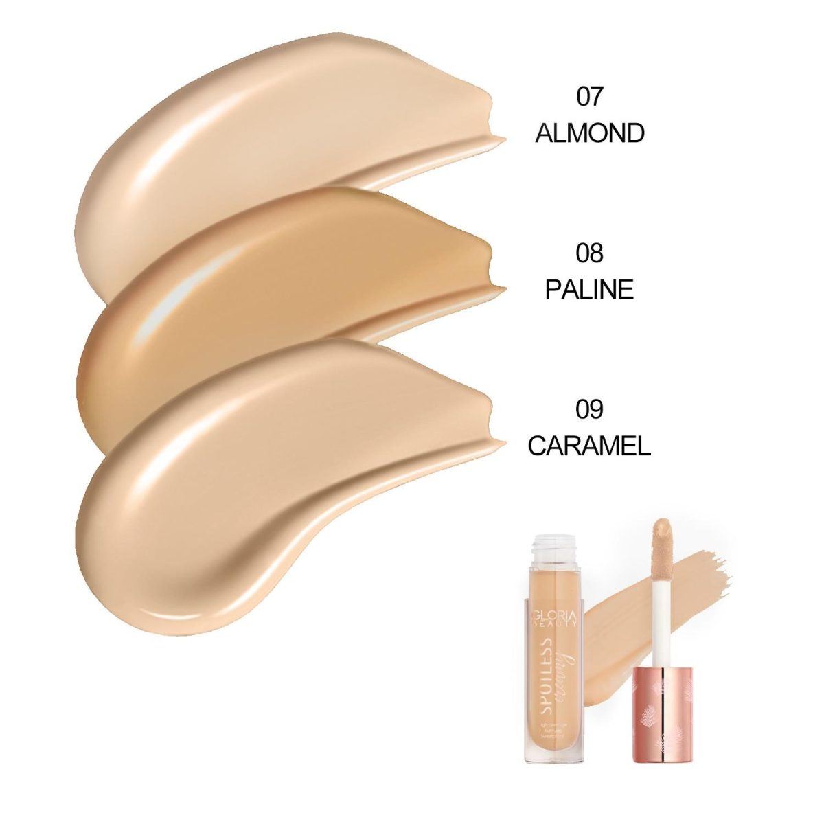 Gloria Beauty Spotless Creamy Concealer 07- Almond - Image 5