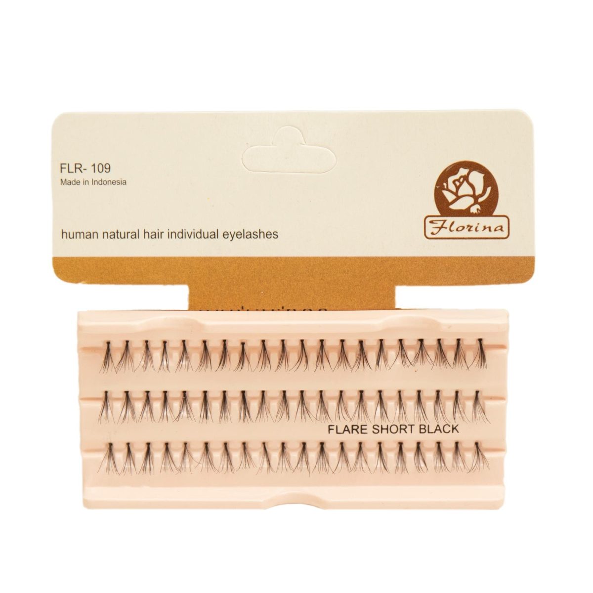 Florina Single Individual Eyelashes - Short - Image 2